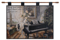 Life's Grand with Verse Fine Art Tapestry by Tilly Milton