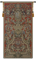 Heraldic Red Small European Tapestry