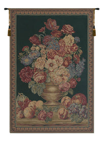 Vase on Green Mini European Tapestry