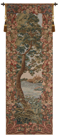 Verdure Castle Landscape Right European Tapestry