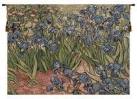 Iris Small by Van Gogh Italian Tapestry Wall Hanging by Vincent Van Gogh