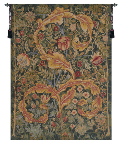 Acanthe Green Medium French Tapestry by William Morris