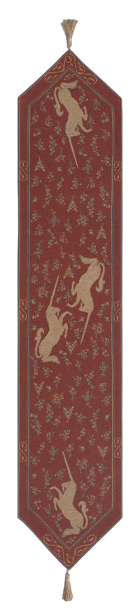 Licorne II Large French Tapestry Table Runner