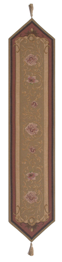 Josephine Light Large French Tapestry Table Runner