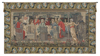 The Round Table With Border European Tapestry by William Morris