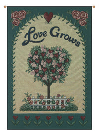 Love Grows Fine Art Tapestry