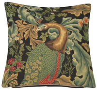 Peacock by William Morris European Cushion Cover by William Morris