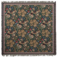 Golden Lily by William Morris European Throw by William Morris