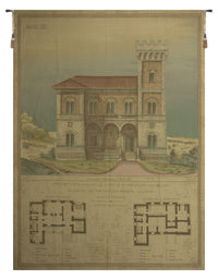 Progetto di Una VIlla in Stile Fiorentino European Tapestry