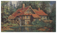 Mill House Stretched Wall Tapestry