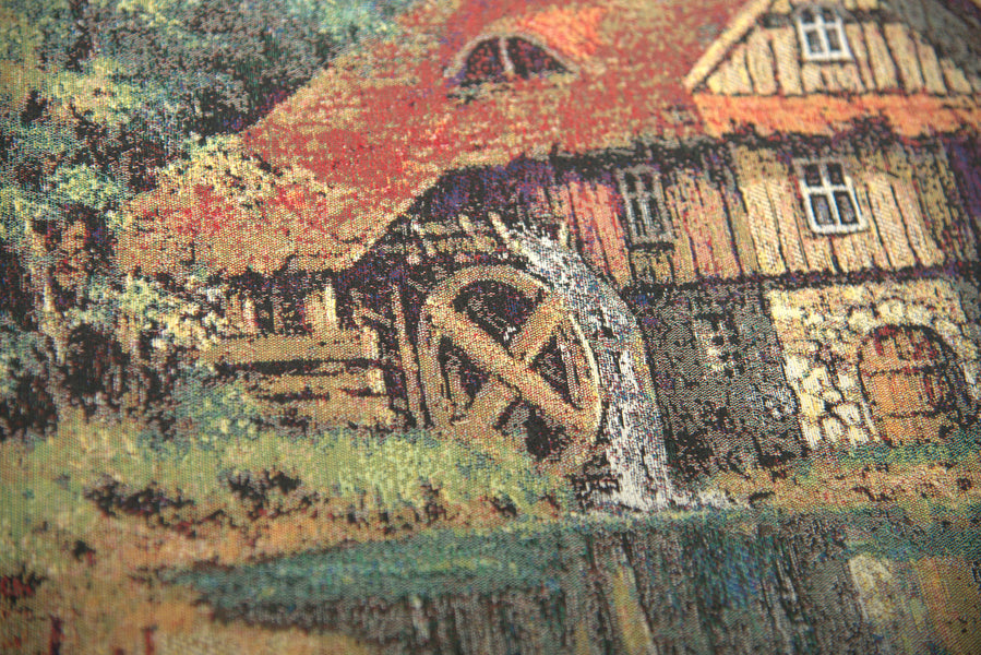 Mill House Stretched Wall Tapestry