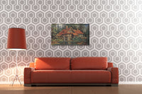 Mill House Stretched Wall Tapestry