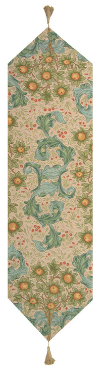Orange Tree Arabesque Light French Tapestry Table Runner