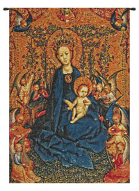 Maria with Child Belgian Tapestry Wall Hanging