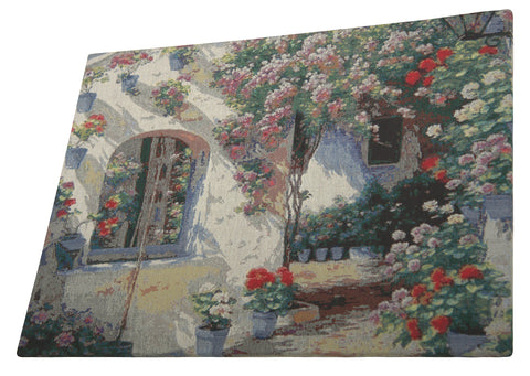 Cordoba Patio Stretched Wall Tapestry by Alessia Cara