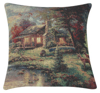 Rustic Retreat Decorative Pillow Cushion Cover by Charlotte Home Furnishings Inc