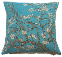 The Almond Blossom Belgian Cushion Cover by Vincent Van Gogh