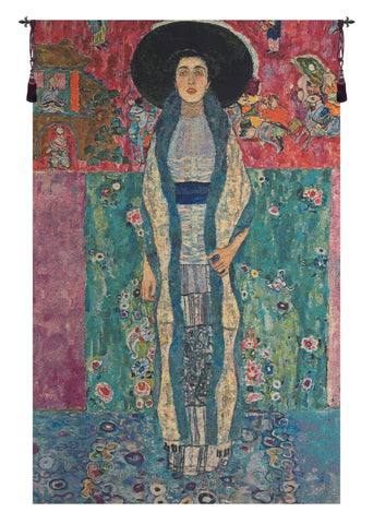 Adele Block-Bauer by Klimt European Tapestry by Gustav Klimt