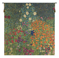 Flower Garden III by Klimt European Tapestry by Gustav Klimt