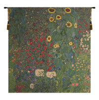 Country Garden III by Klimt European Tapestry by Gustav Klimt