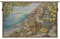 Amalfi Coast Italian Tapestry Wall Hanging