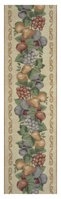 Fall Fruit Tapestry Table Runner