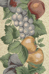 Fall Fruit Tapestry Table Runner
