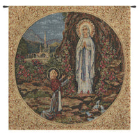 Appearance of Lourdes Square European Tapestries by Alberto Passini
