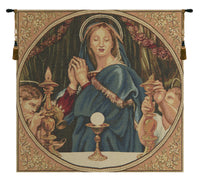Madonna della Eucarestia European Tapestries by Sandro Botticelli