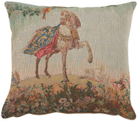 Cheval Small French Tapestry Cushion by Jean-Baptiste Huet