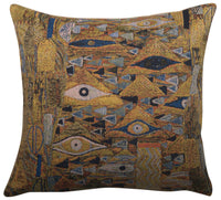 Patchwork II by Klimt European Cushion Cover by Gustav Klimt