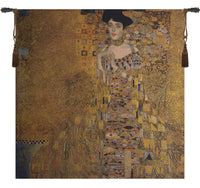 Lady In Gold by Klimt European Tapestry by Gustav Klimt
