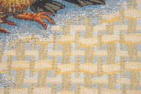 Easter Duck II Belgian Tapestry Cushion