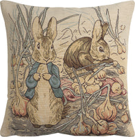 Benjamin Beatrix Potter  European Cushion Cover by Beatrix Potter