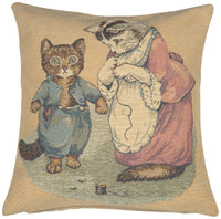 Mrs. Tabitha Beatrix Potter European Cushion Cover by Beatrix Potter