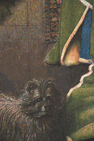 Arnolfini Portrait Large European Tapestry by Jan and Hubert van Eyck