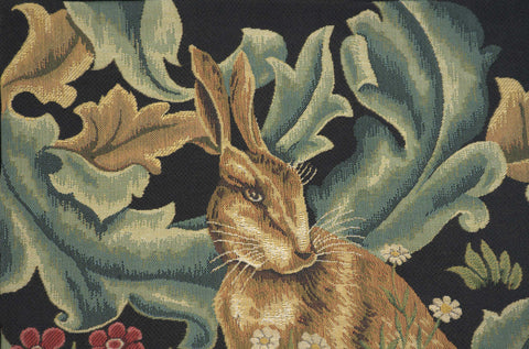 Hare by William Morris European Cushion Cover by William Morris