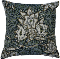 Tulips and Willows Belgian Cushion Cover by William Morris