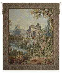 Old Mill Gold Vertical Italian Tapestry