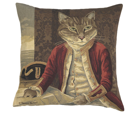 Herbert Cats B European Cushion Cover by Susan Herbert