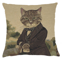Herbert Cats A European Cushion Cover by Susan Herbert
