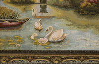 Swans on a Country Lake