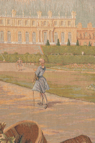 Versailles Carree I French Tapestry by Charles le Brun.