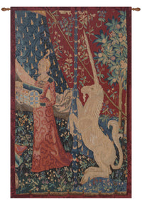 Jeune Fille Au Coffret French Tapestry