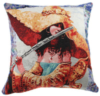 The Melody She Plays III Decorative Pillow Cushion Cover by Alessia Cara