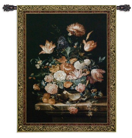 Bouquet of Majesty Tapestry Wall Hanging by Riccardo Bianchi
