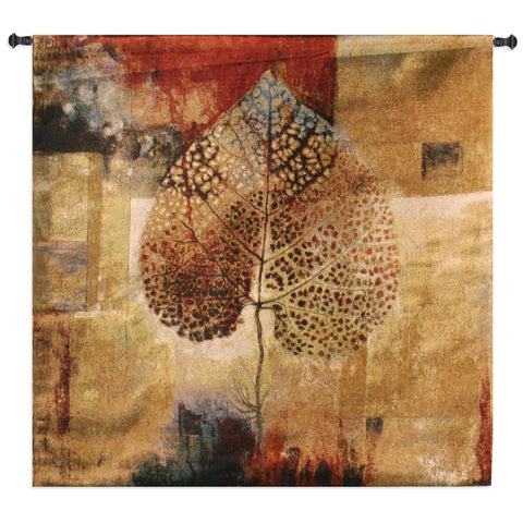 Abstract Autumn Tapestry Wall Hanging by Dougall