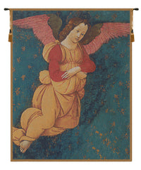 Angels Altarpiece Vertical Belgian Tapestry Wall Hanging by Domenico Ghirlandaio