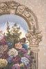 Floral Arch Belgian Tapestry Wall Hanging