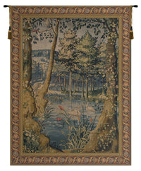Forest Belgian Tapestry Wall Hanging by Michiel Coxcie